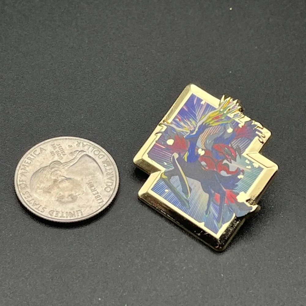 2018 Pokemon Xerneas And Yveltal Lapel Hat Pin‎